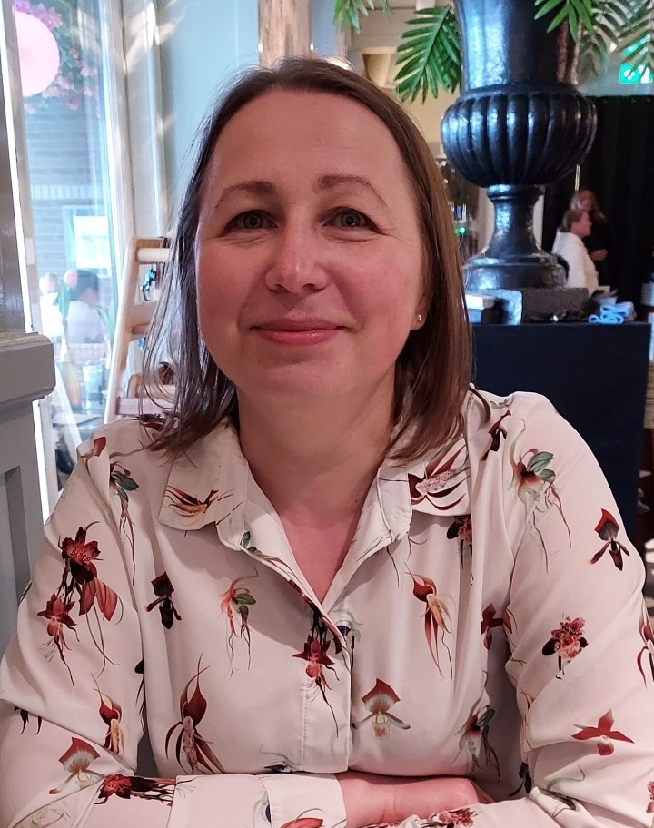 Foto van Nelli die glimlacht